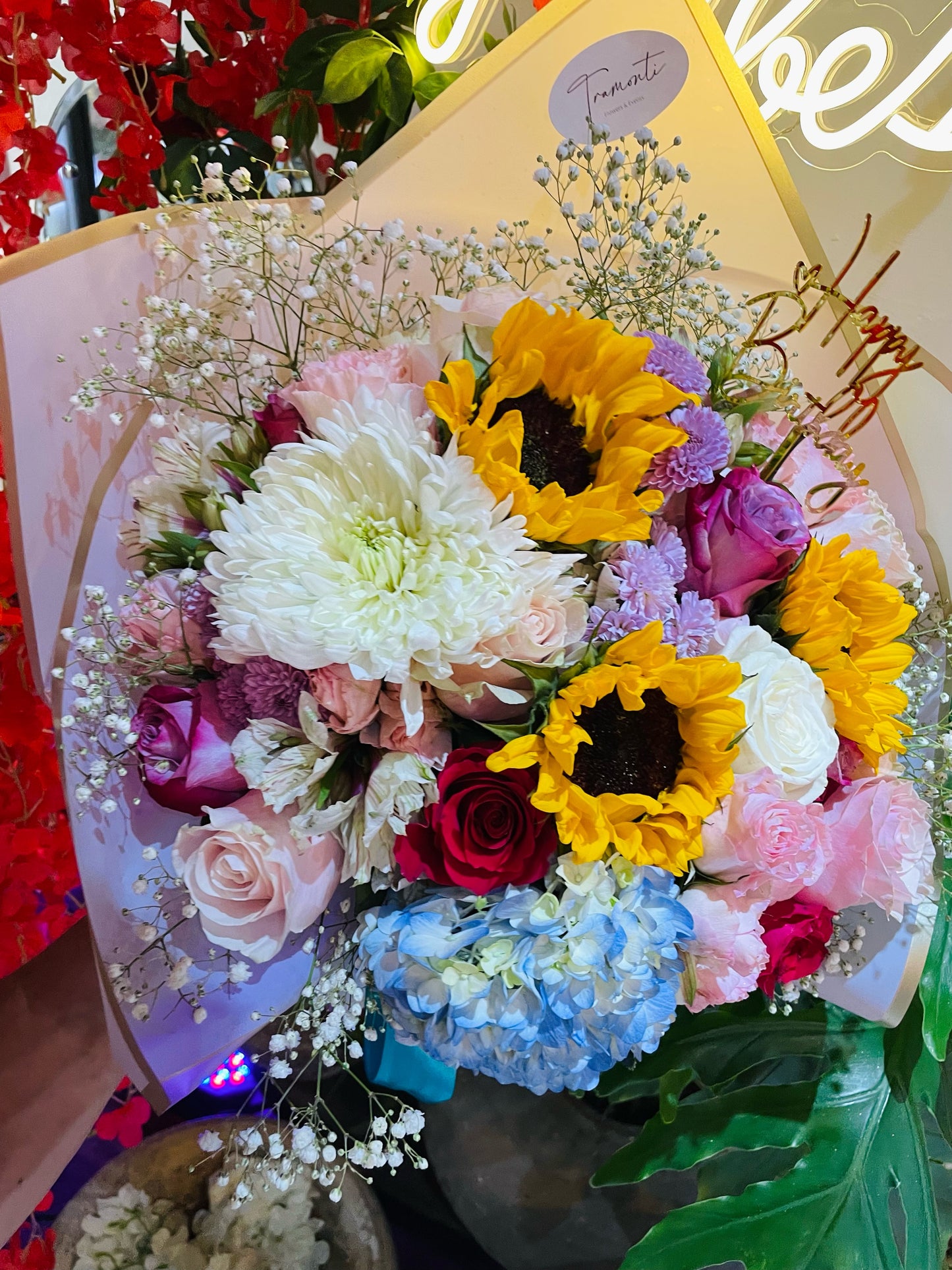 Colorful breeze bouquet