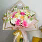 Sweet spring floral bouquet