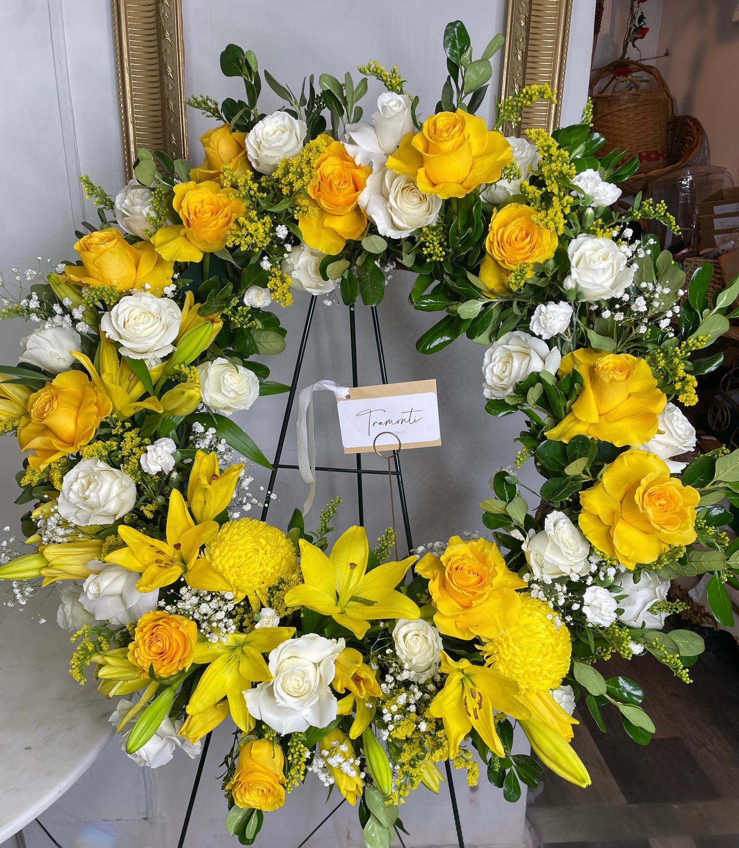 Vibrant Sympathy Wreath