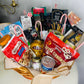 Festive gift basket