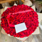 Red Diamond roses bouquet