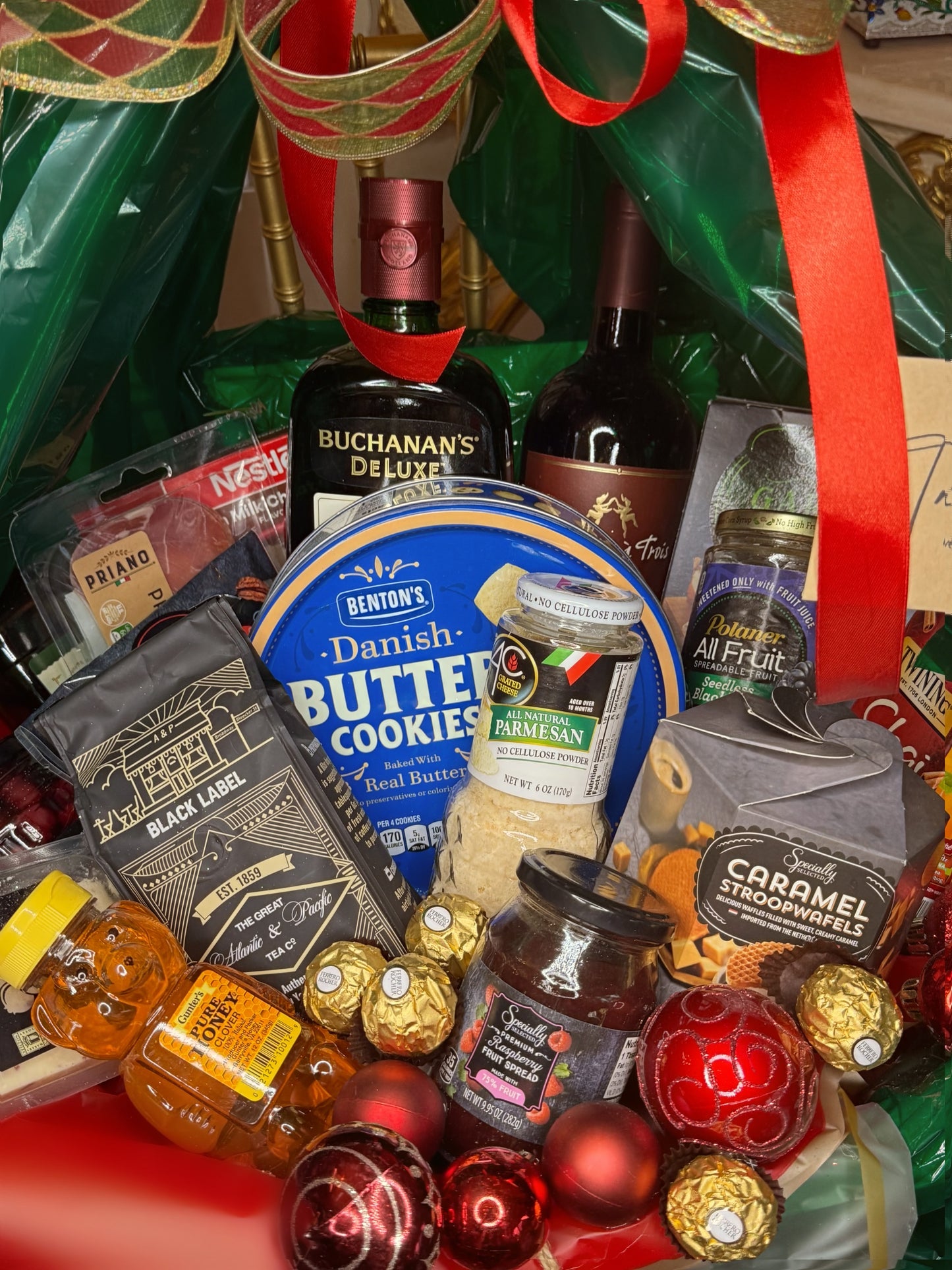 Surprise Christmas basket