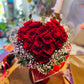 My heart is yours red roses arrangement