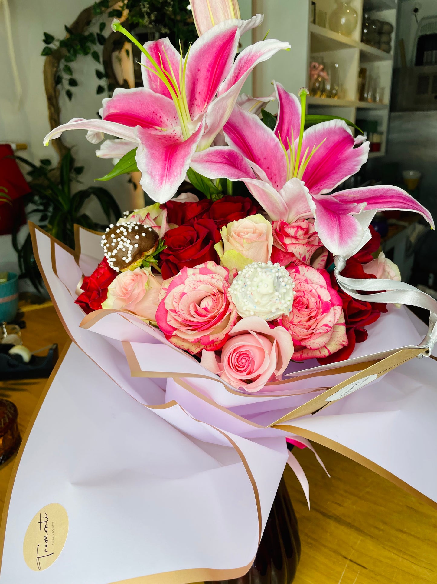 Sweetie pink bouquet