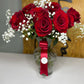 Our Love red roses arrangement