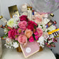 Sweet Blooms & Cuddles Gift Basket