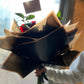 12 Red roses wrapped - Tramonti Flowers & Events