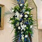 Ocean breeze Standing Spray - Tramonti Flowers & Events