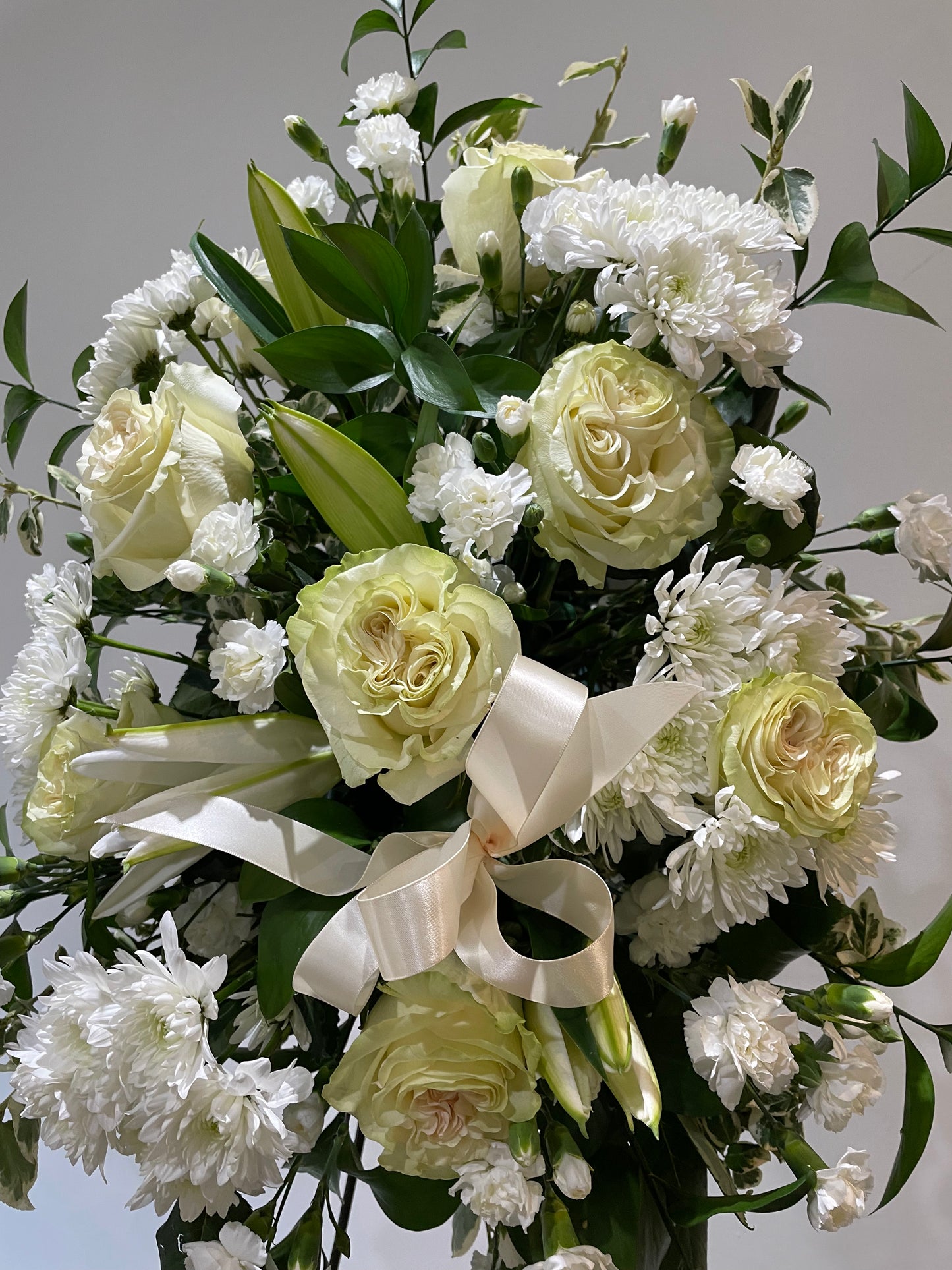 Green Garden spray funeral