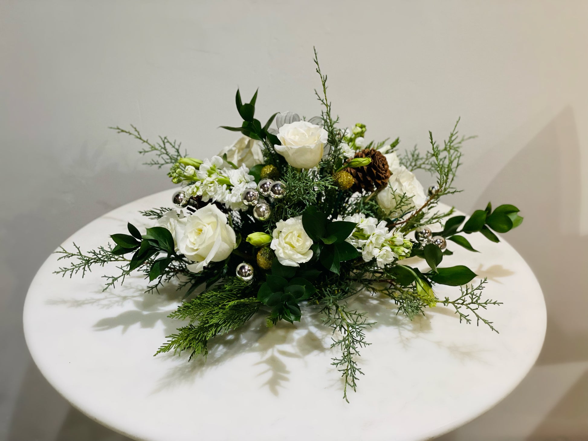 Christmas center piece - Tramonti Flowers & Events