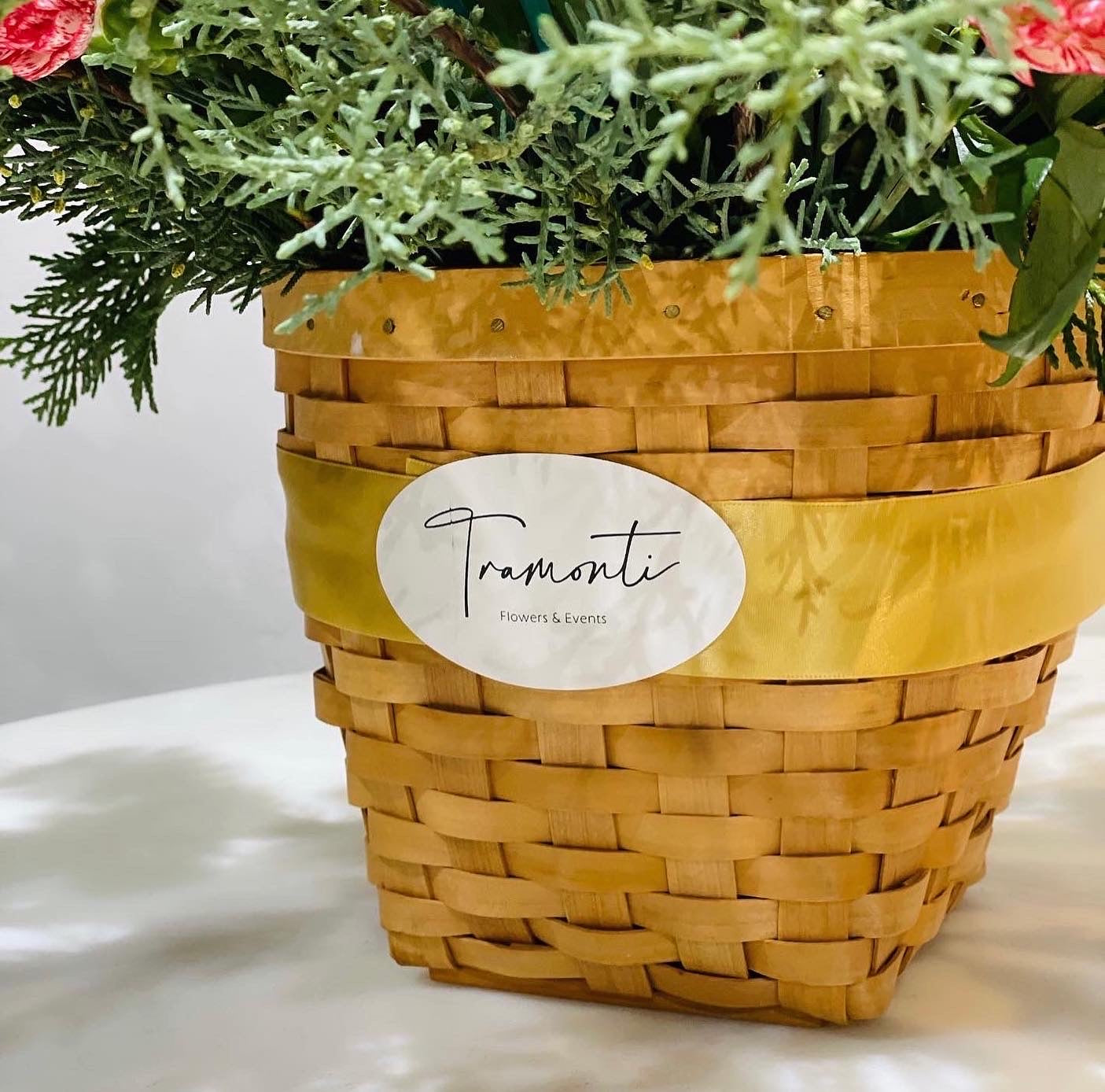 Christmas basket - Tramonti Flowers & Events