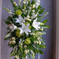 Peace Standing Spray - Tramonti Flowers & Events