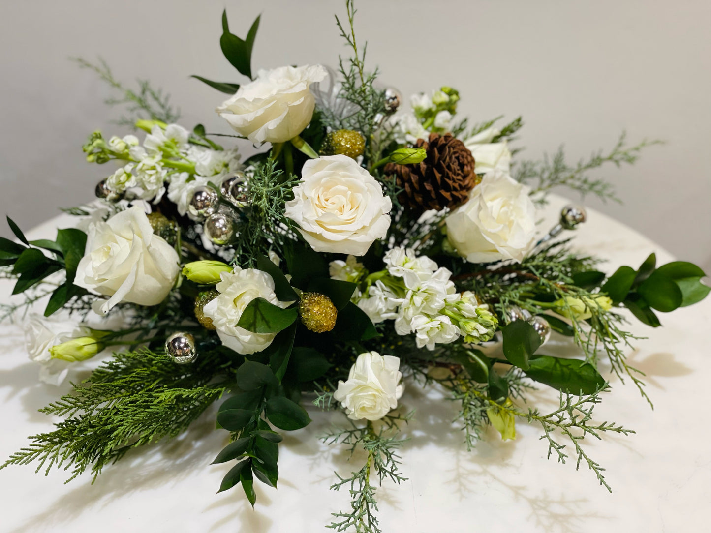 Christmas center piece - Tramonti Flowers & Events