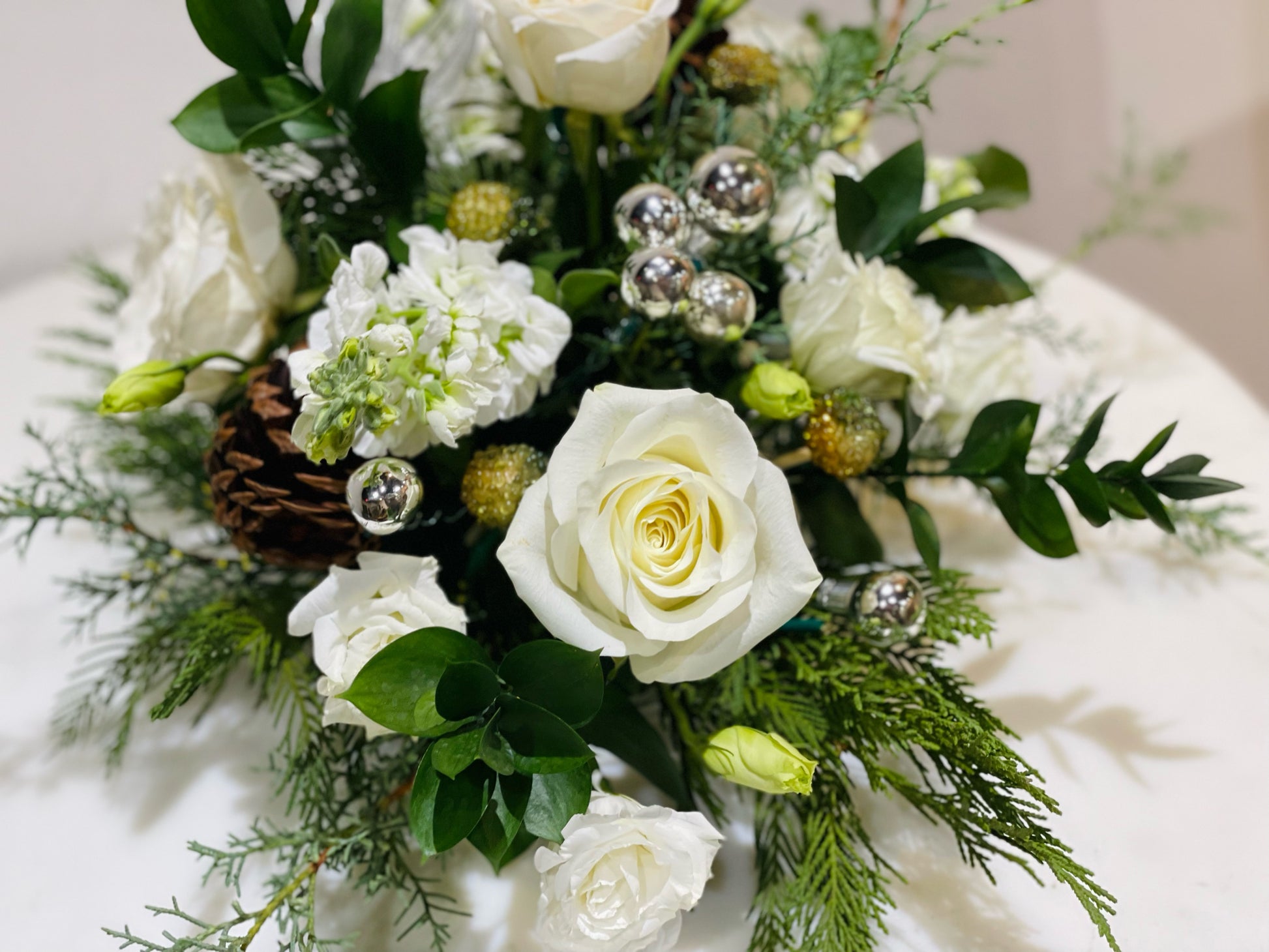 Christmas center piece - Tramonti Flowers & Events